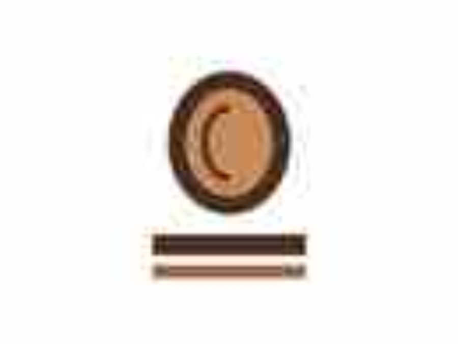Coffee mark logo — input (synthetic sample)