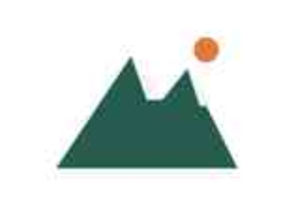 Mountain mark logo — input (synthetic sample)